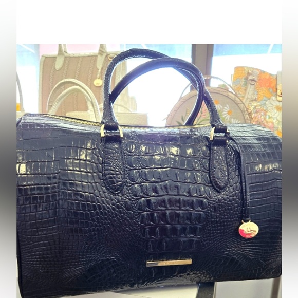 Brahmin Spencer Genuine Leather Weekender NWT - Picture 3 of 4